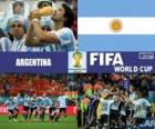 Arjantin, sınıflandırma, Brezilya 2014 kutluyor